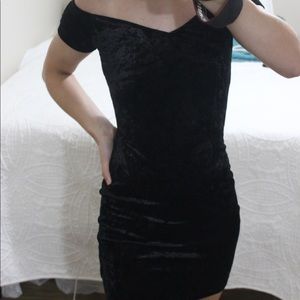 Black Velvet Dress